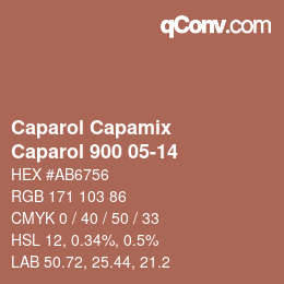 Farbcode: Caparol Capamix - Caparol 900 05-14 | qconv.com