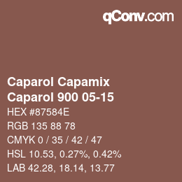 Farbcode: Caparol Capamix - Caparol 900 05-15 | qconv.com