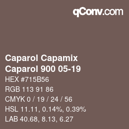 カラーコード: Caparol Capamix - Caparol 900 05-19 | qconv.com