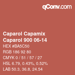 Farbcode: Caparol Capamix - Caparol 900 06-14 | qconv.com