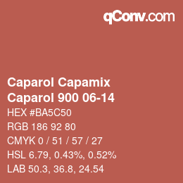 Farbcode: Caparol Capamix - Caparol 900 06-14 | qconv.com