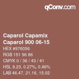 Farbcode: Caparol Capamix - Caparol 900 06-15 | qconv.com