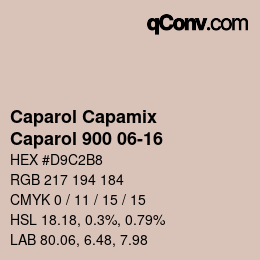 Farbcode: Caparol Capamix - Caparol 900 06-16 | qconv.com