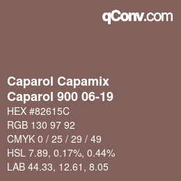 Farbcode: Caparol Capamix - Caparol 900 06-19 | qconv.com