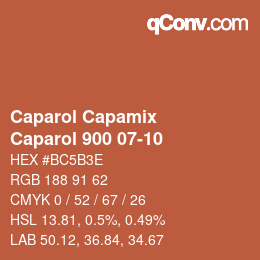 Farbcode: Caparol Capamix - Caparol 900 07-10 | qconv.com