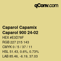 Farbcode: Caparol Capamix - Caparol 900 24-02 | qconv.com