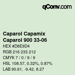 カラーコード: Caparol Capamix - Caparol 900 33-06 | qconv.com