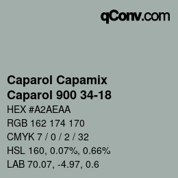カラーコード: Caparol Capamix - Caparol 900 34-18 | qconv.com
