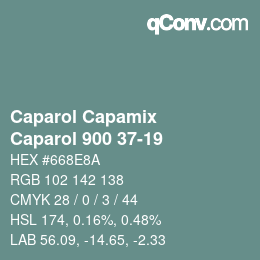 カラーコード: Caparol Capamix - Caparol 900 37-19 | qconv.com