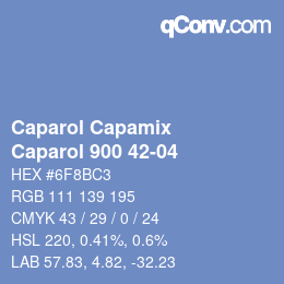 カラーコード: Caparol Capamix - Caparol 900 42-04 | qconv.com