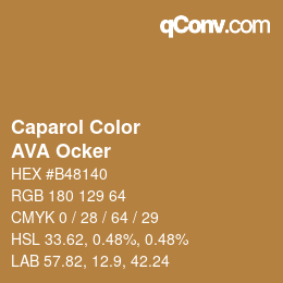 カラーコード: Caparol Color - AVA Ocker | qconv.com