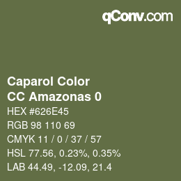 Código de color: Caparol Color - CC Amazonas 0 | qconv.com