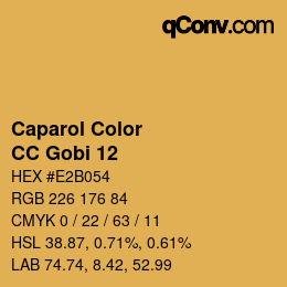 カラーコード: Caparol Color - CC Gobi 12 | qconv.com