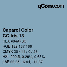 カラーコード: Caparol Color - CC Iris 13 | qconv.com