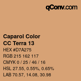 Color code: Caparol Color - CC Terra 13 | qconv.com