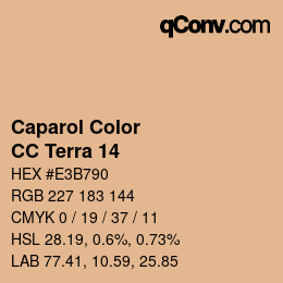 カラーコード: Caparol Color - CC Terra 14 | qconv.com