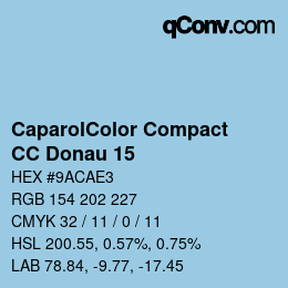 カラーコード: CaparolColor Compact - CC Donau 15 | qconv.com