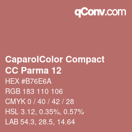 カラーコード: CaparolColor Compact - CC Parma 12 | qconv.com