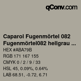 カラーコード: Caparol Fugenmörtel 082 - Fugenmörtel082 hellgrau 7.5 | qconv.com