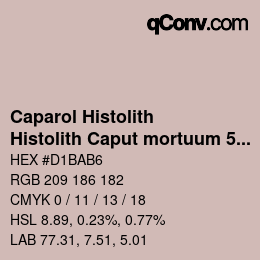 カラーコード: Caparol Histolith - Histolith Caput mortuum 50 | qconv.com