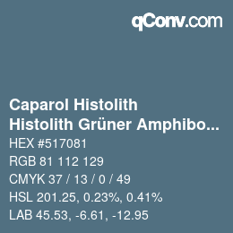 カラーコード: Caparol Histolith - Histolith Grüner Amphibol 10 | qconv.com