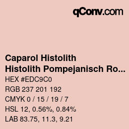 Farbcode: Caparol Histolith - Histolith Pompejanisch Rot 60 | qconv.com