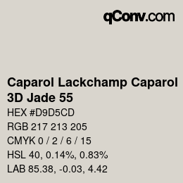 カラーコード: Caparol Lackchamp Caparol - 3D Jade 55 | qconv.com