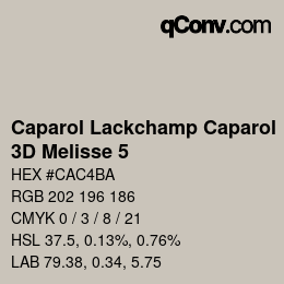 カラーコード: Caparol Lackchamp Caparol - 3D Melisse 5 | qconv.com