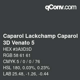 Farbcode: Caparol Lackchamp Caparol - 3D Venato 5 | qconv.com