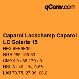 Código de color: Caparol Lackchamp Caparol - LC Solaris 15 | qconv.com