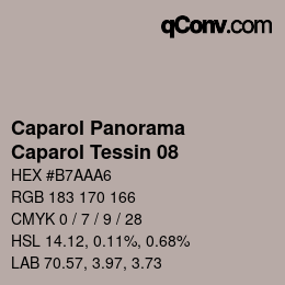 カラーコード: Caparol Panorama - Caparol Tessin 08 | qconv.com