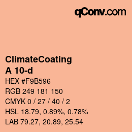 Color code: ClimateCoating - A 10-d | qconv.com