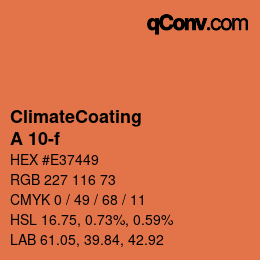Color code: ClimateCoating - A 10-f | qconv.com