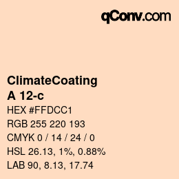 Color code: ClimateCoating - A 12-c | qconv.com