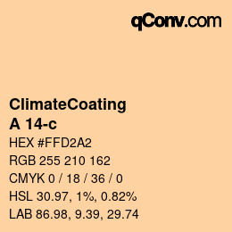 Color code: ClimateCoating - A 14-c | qconv.com