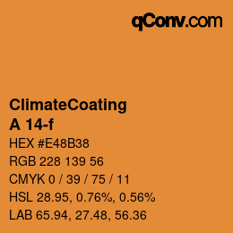 Color code: ClimateCoating - A 14-f | qconv.com