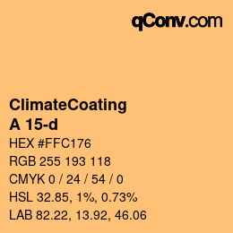 Color code: ClimateCoating - A 15-d | qconv.com