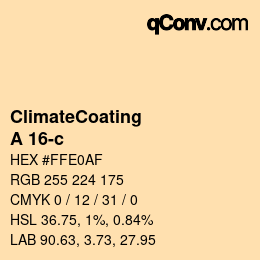 Color code: ClimateCoating - A 16-c | qconv.com