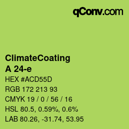 Color code: ClimateCoating - A 24-e | qconv.com