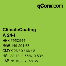 Color code: ClimateCoating - A 24-f | qconv.com