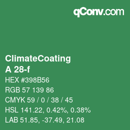 Color code: ClimateCoating - A 28-f | qconv.com