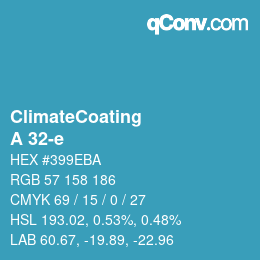 Color code: ClimateCoating - A 32-e | qconv.com