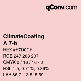 Farbcode: ClimateCoating - A 7-b | qconv.com