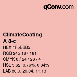 Farbcode: ClimateCoating - A 8-c | qconv.com