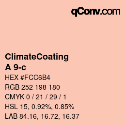 Farbcode: ClimateCoating - A 9-c | qconv.com