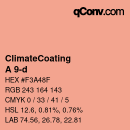 Farbcode: ClimateCoating - A 9-d | qconv.com