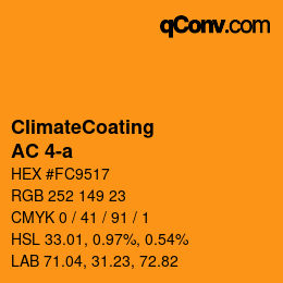 カラーコード: ClimateCoating - AC 4-a | qconv.com