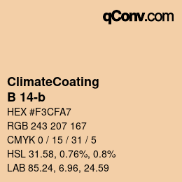 Farbcode: ClimateCoating - B 14-b | qconv.com