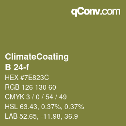 Color code: ClimateCoating - B 24-f | qconv.com