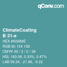Color code: ClimateCoating - B 31-e | qconv.com